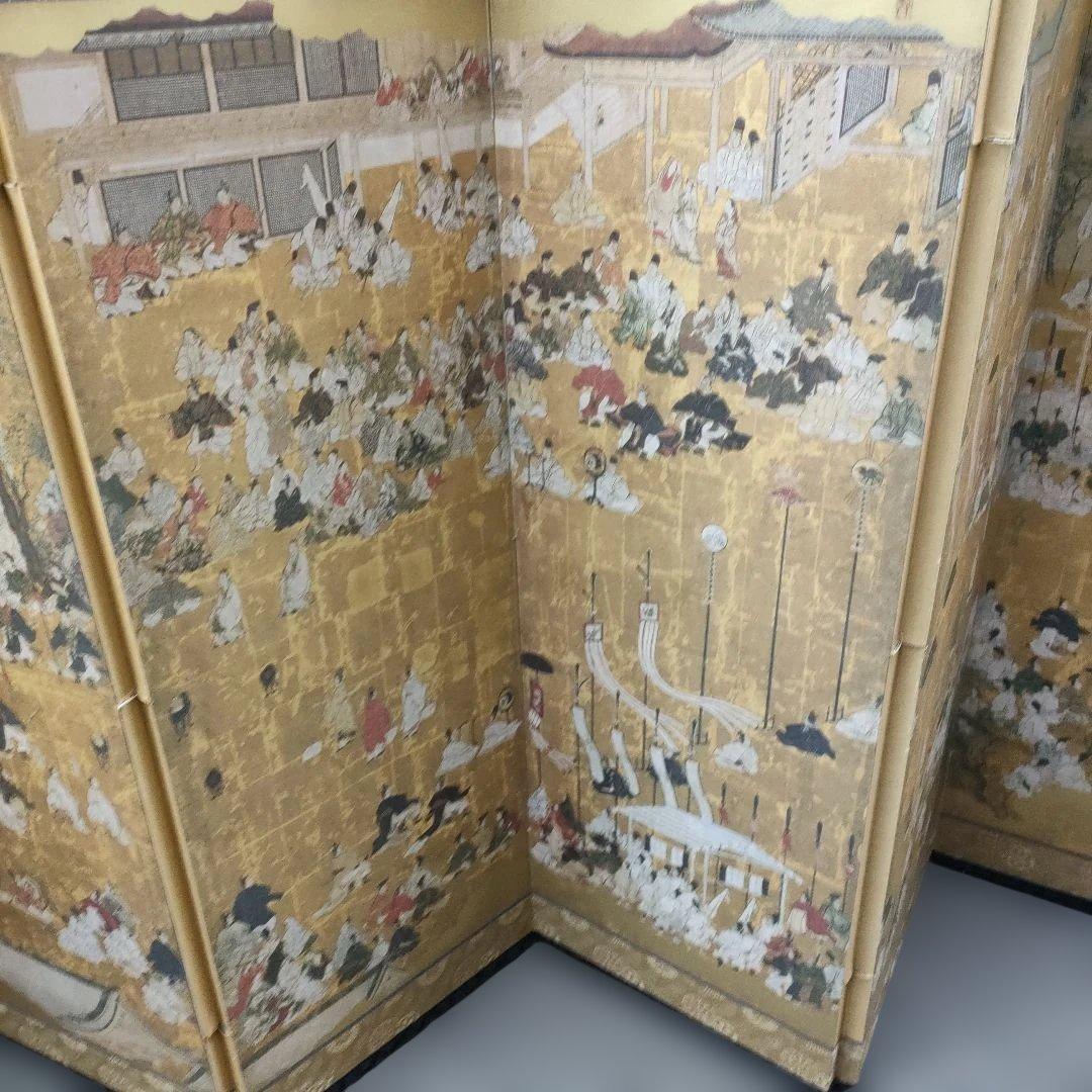 '御即位式図'屏風「明正天皇御即位式図屏図」監修 ネルソン・アトキンス美術館
