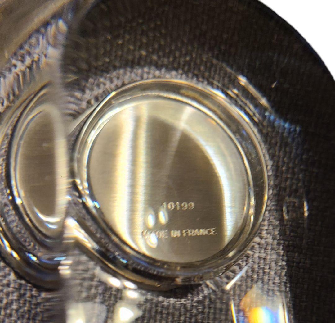Baccarat ベガクロック クリスタルガラスクロック 時計