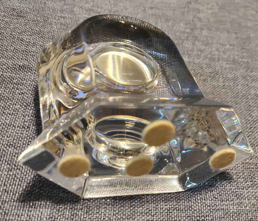 Baccarat ベガクロック クリスタルガラスクロック 時計