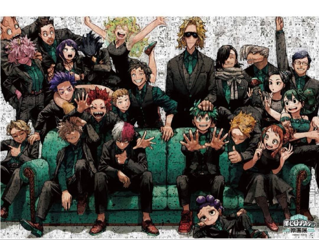 ヒロアカ モザイクアートパズル 原画展