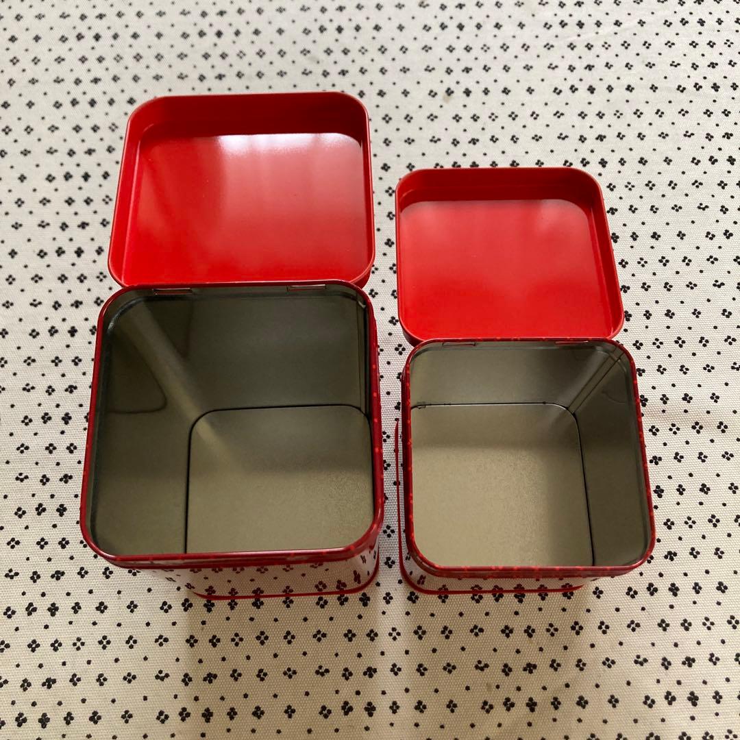 マリメッコ　TIN缶　ムイヤ　2点セット