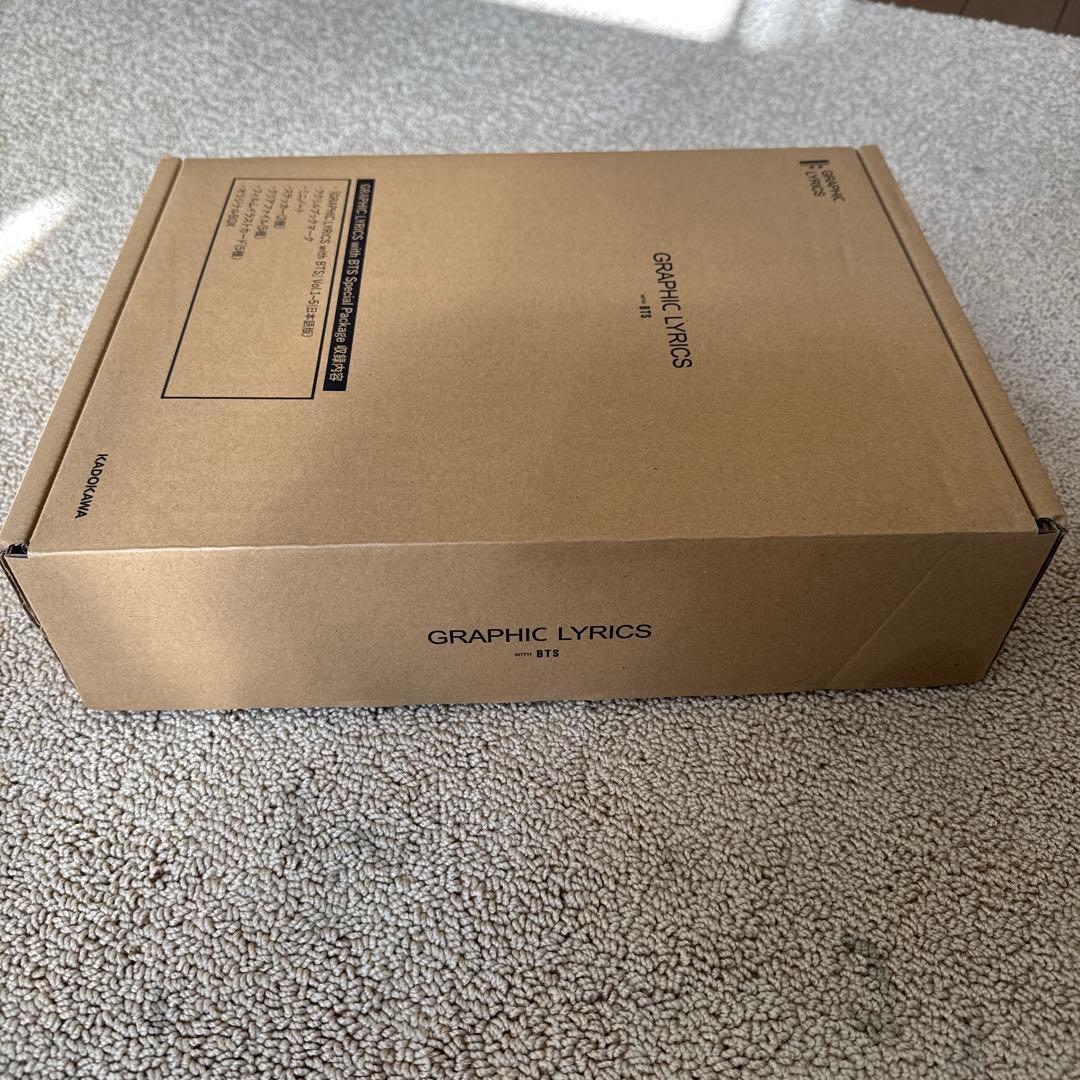 GRAPHIC LYRICS BTS Special Package日本語版