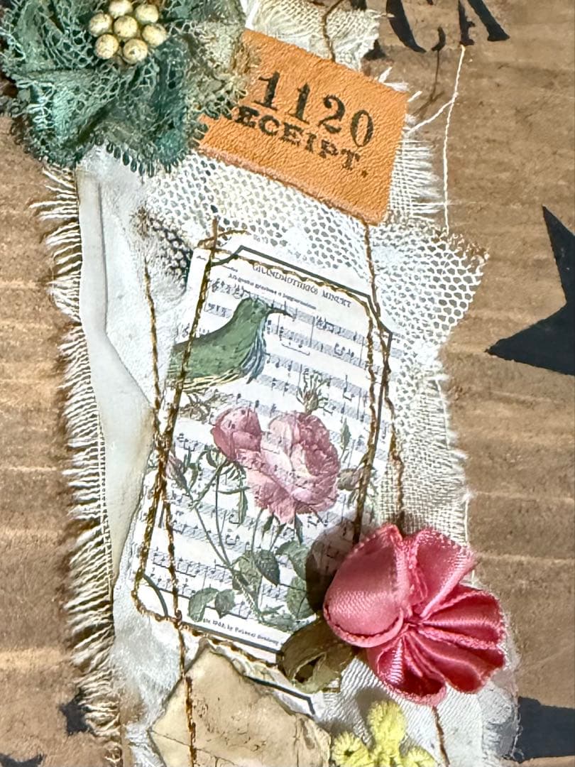 ミィさま❤️ジャンクジャーナル素材‪ෆ‪.*・゜スニペットロール風&タグセット