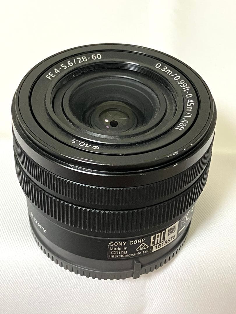 SONY 2860 レンズ FE 28-60mm F4-5.6 SEL2860