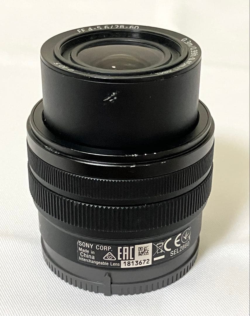 SONY 2860 レンズ FE 28-60mm F4-5.6 SEL2860