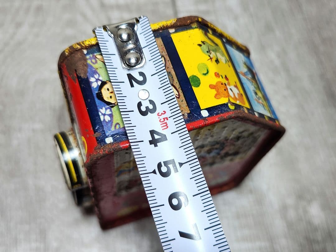 サクマ ドロップス 空き缶 8ミリカメラ風 昭和レトロ 当時物