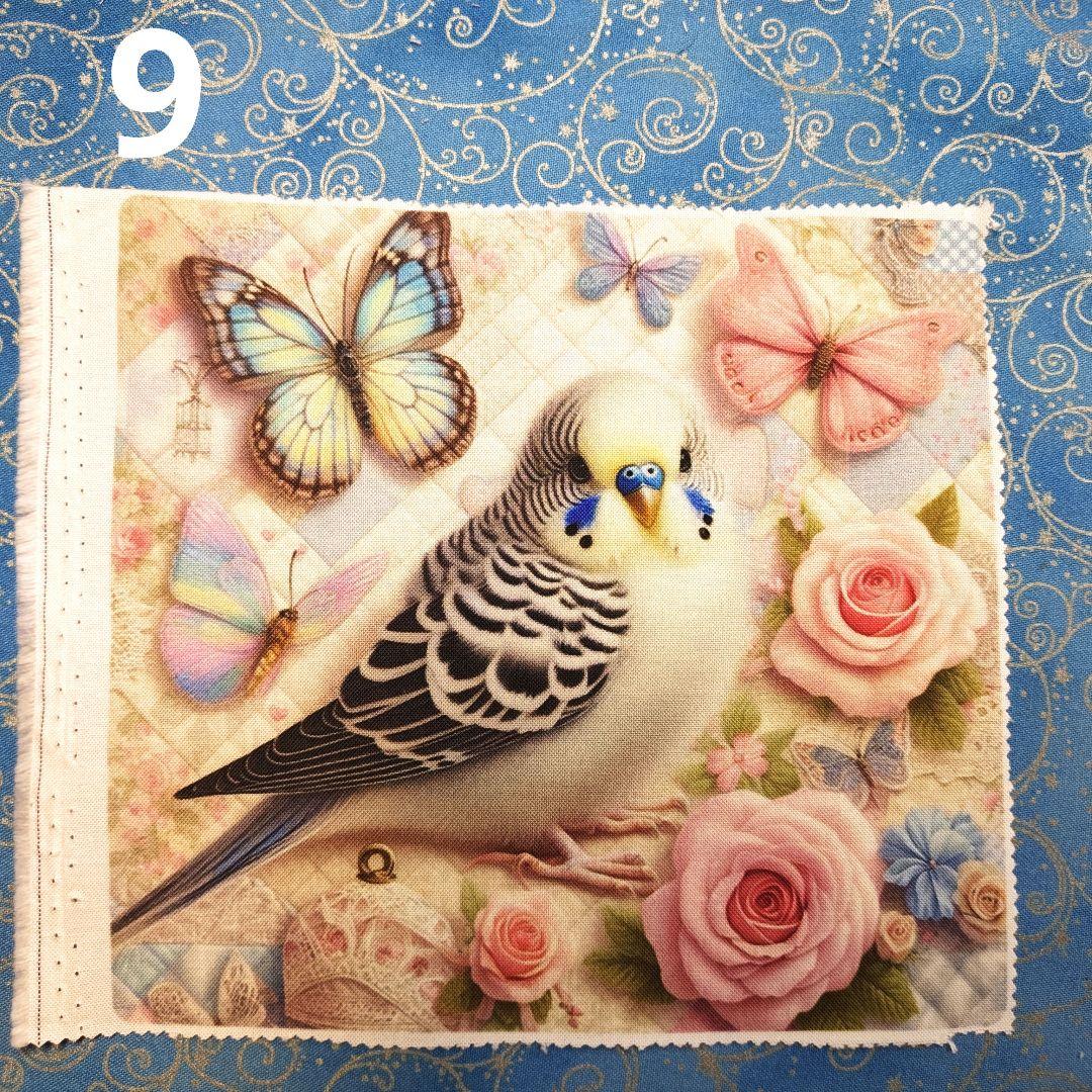 オーダーページ　ハンカチ　とり柄　ハンドメイド2/16　再出品