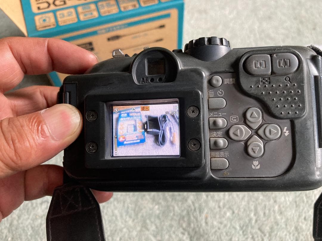 デジタルカメラ 現場監督 DG-4W＋128MBSDカード