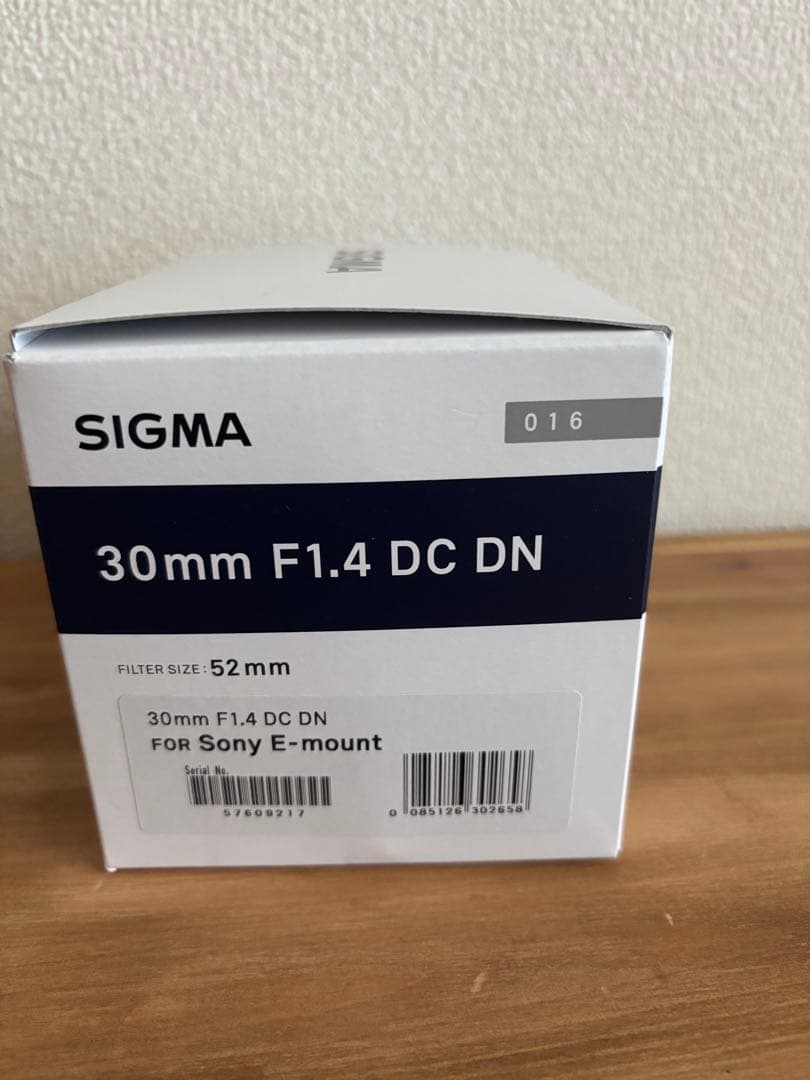 新品 シグマ SIGMA 30mm F1.4 DC DN ソニーE-mount