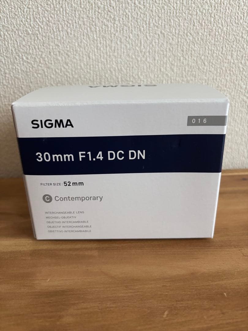 新品 シグマ SIGMA 30mm F1.4 DC DN ソニーE-mount