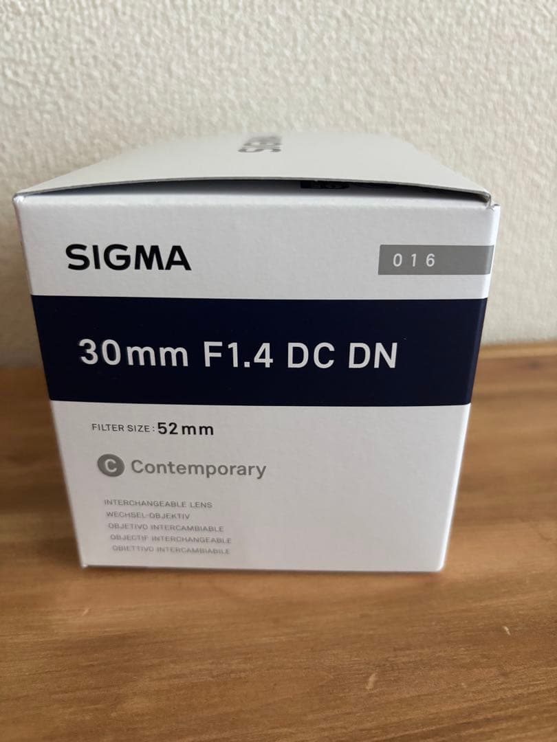 新品 シグマ SIGMA 30mm F1.4 DC DN ソニーE-mount