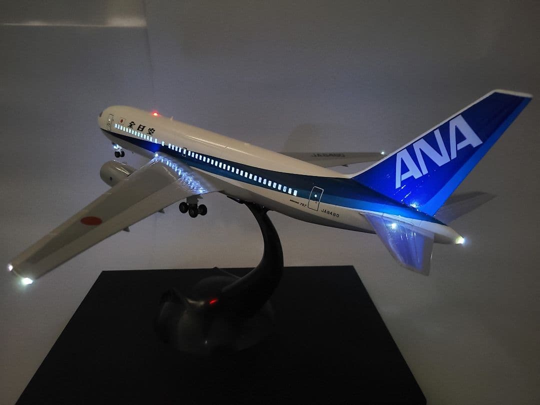 ANA BOEING 767-200 LED仕様完成品 1/100