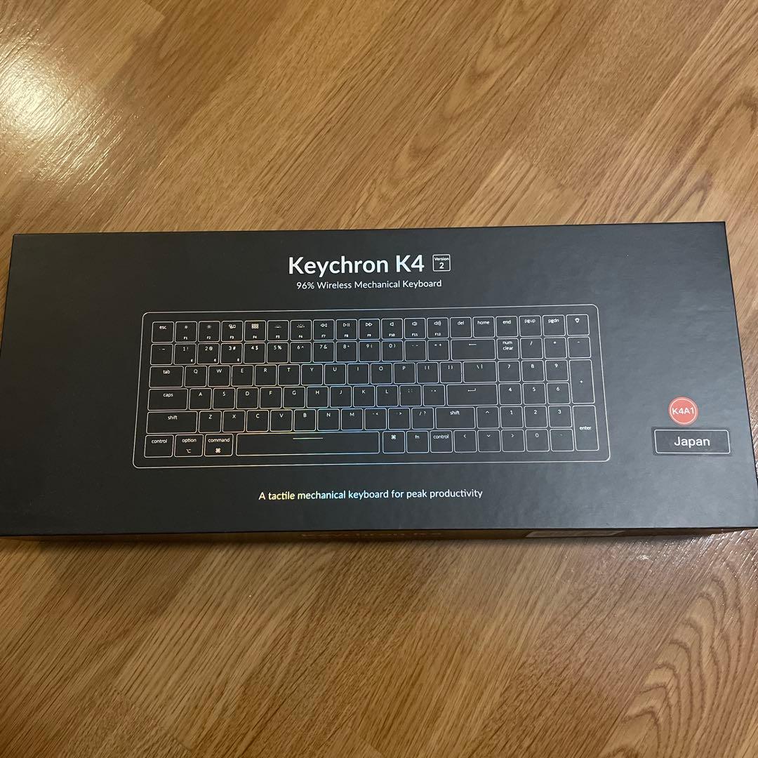 Keychron K4 JIS配列 メカニカル　フルキーボード　テンキー　赤軸