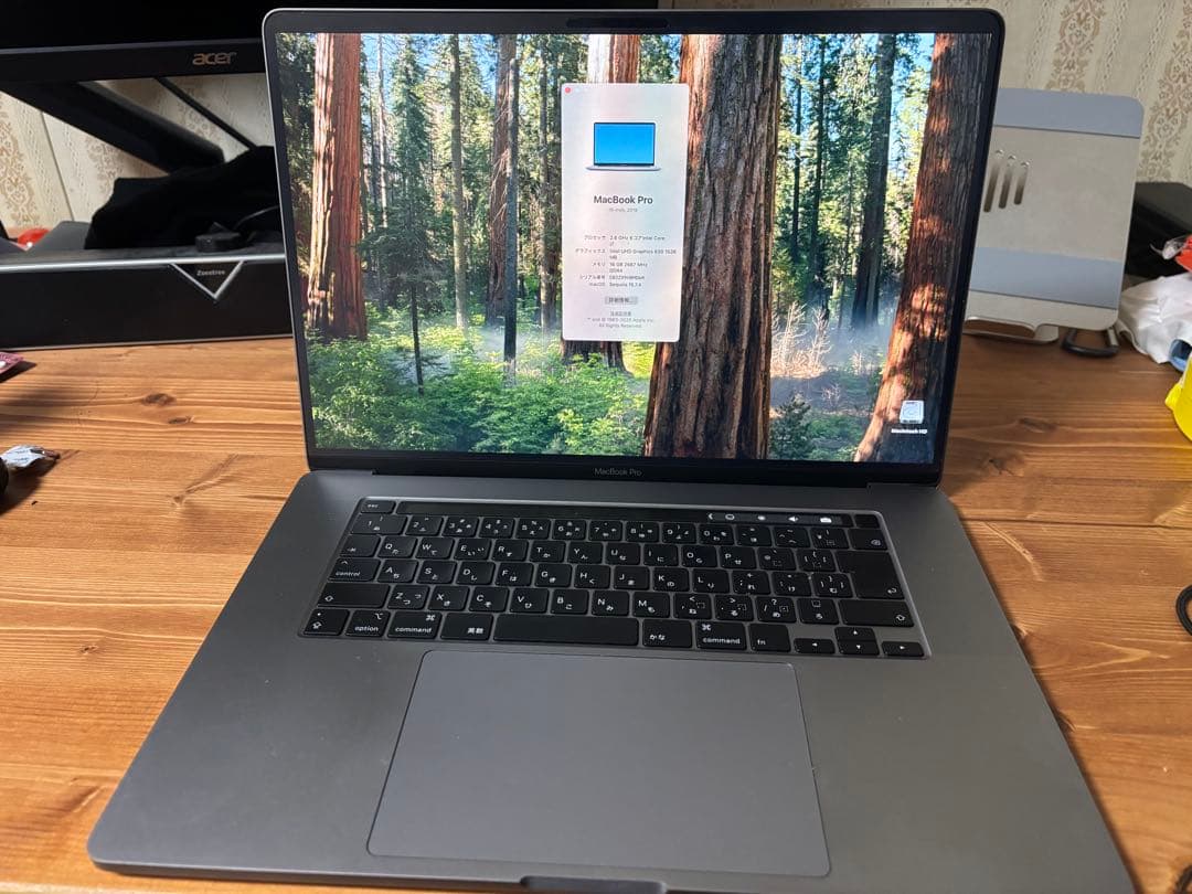 【付属品完備】MacBookPro16インチ＋純正キーボード＋Ankerハブ付