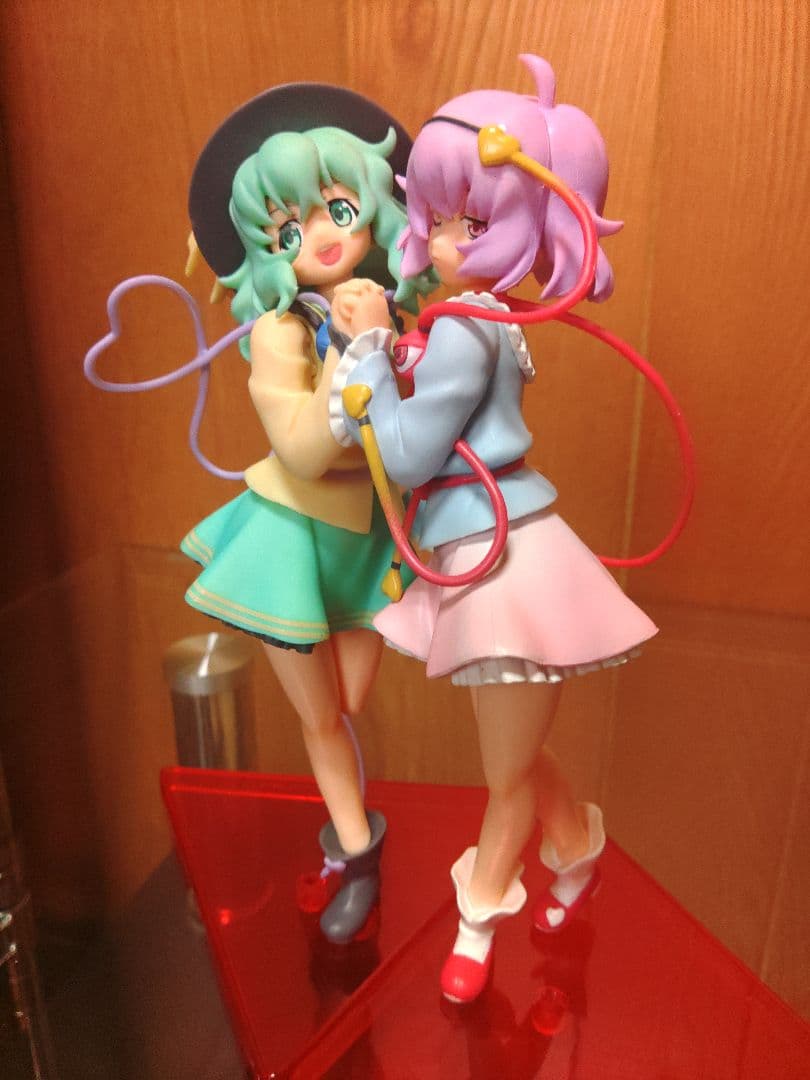 東方セガプライズ　古明地姉妹セット　手繋ぎパーツ有　箱無