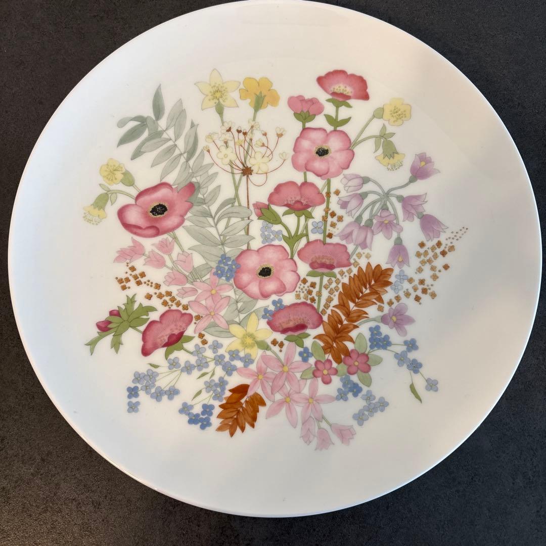 【】メドウ スウィート　プレート2枚セット　ヴィンテージ