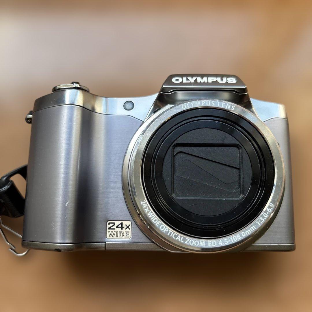 OLYMPUS SZ SZ14 24×ズーム デジカメ シルバー
