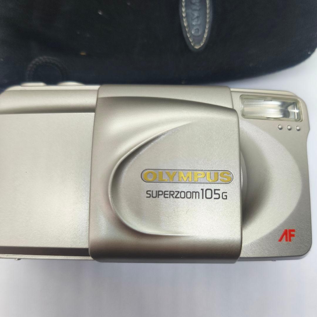 【美品】オリンパス SUPER ZOOM 105G コンパクトフィルムカメラ