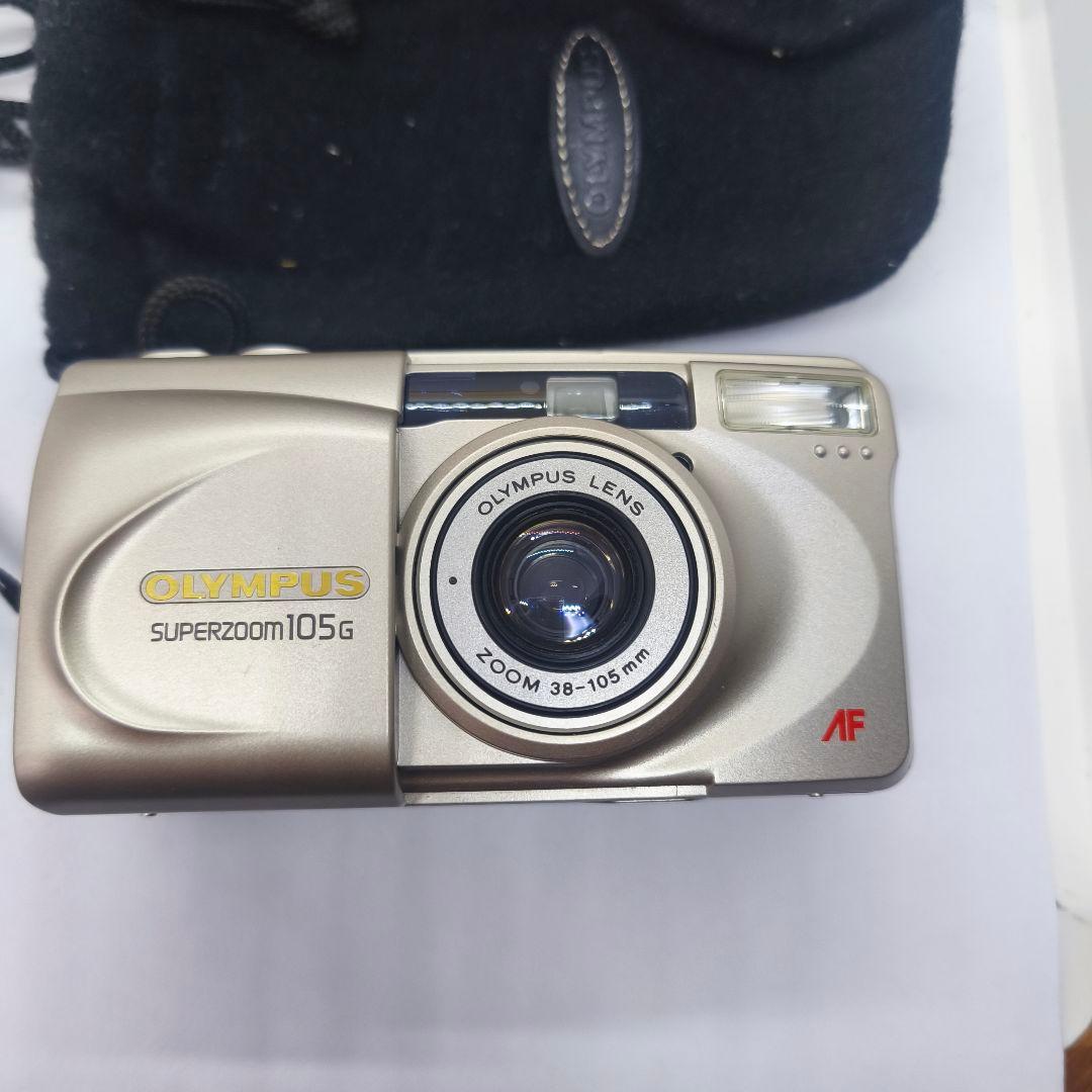 【美品】オリンパス SUPER ZOOM 105G コンパクトフィルムカメラ