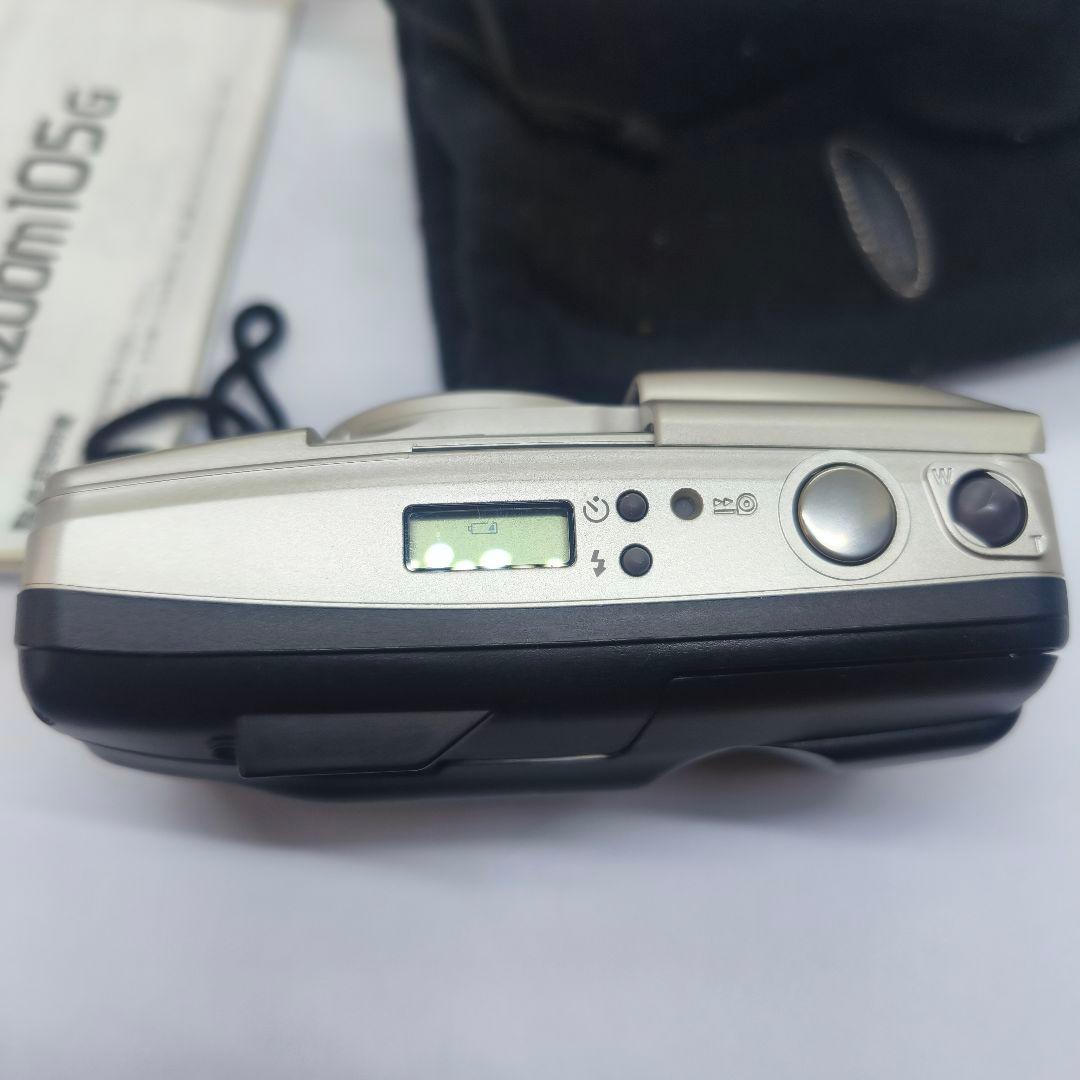 【美品】オリンパス SUPER ZOOM 105G コンパクトフィルムカメラ