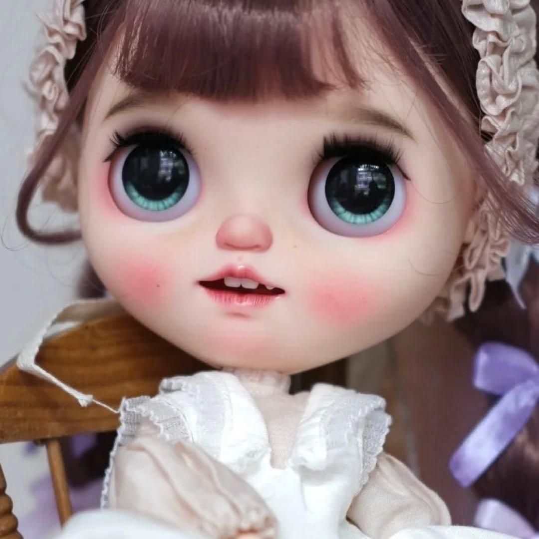 カスタムブライス 人形 ドール 海外作家様 かわいい 笑顔