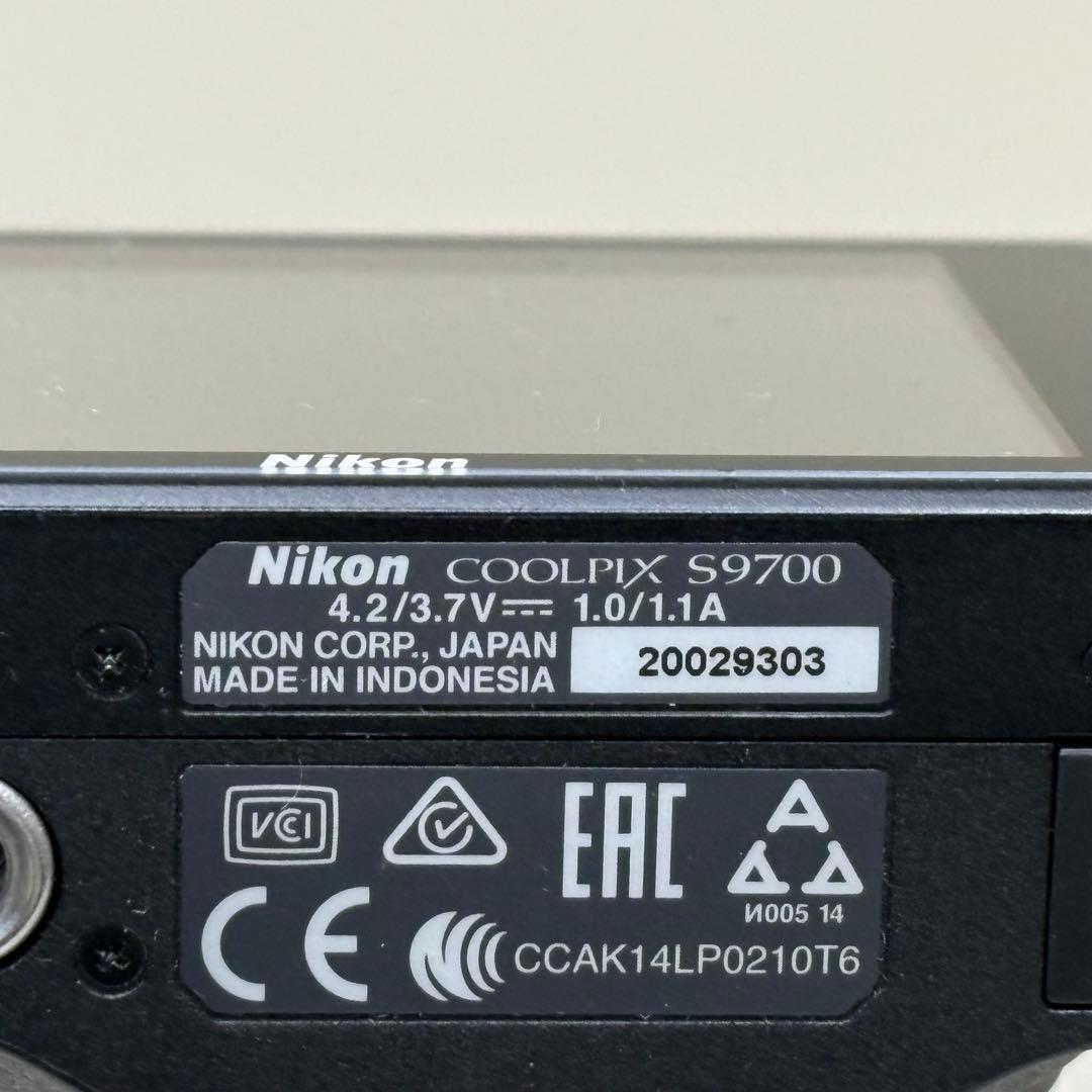 Nikon COOLPIX S9700 ブラック　コンデジ　動作品