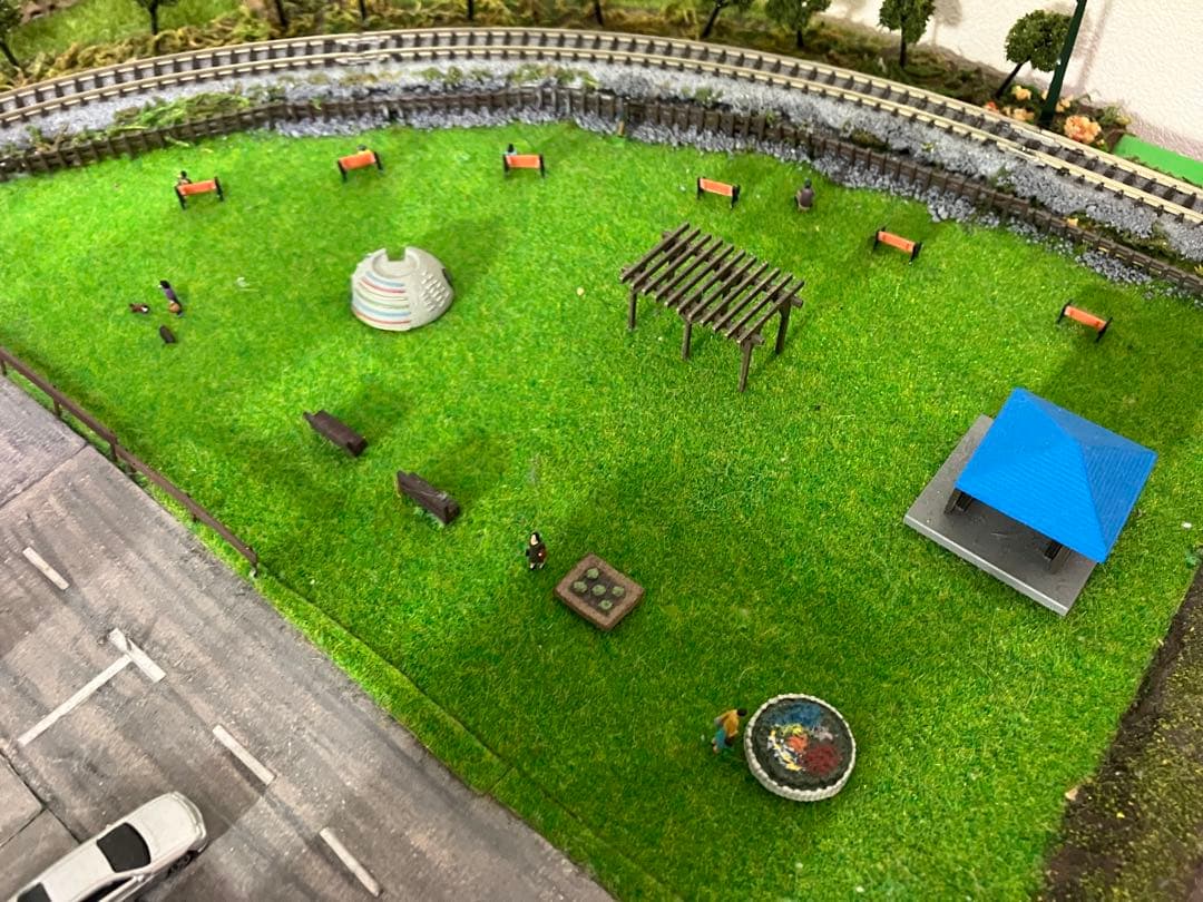 Nゲージ 鉄道模型 昭和の駅と街並み ジオラマ トミックス KATO 鉄道