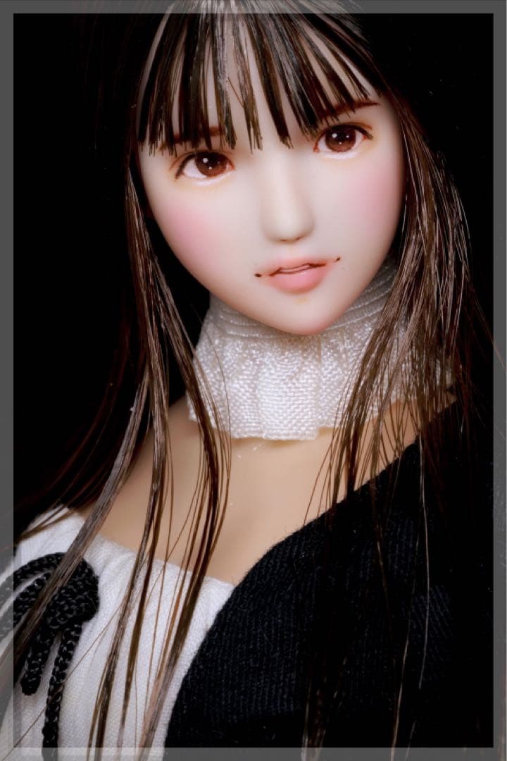♪♪ 1/6 　ドール カスタムドールヘッド　　沙稀花　(さきか)　　♪♪