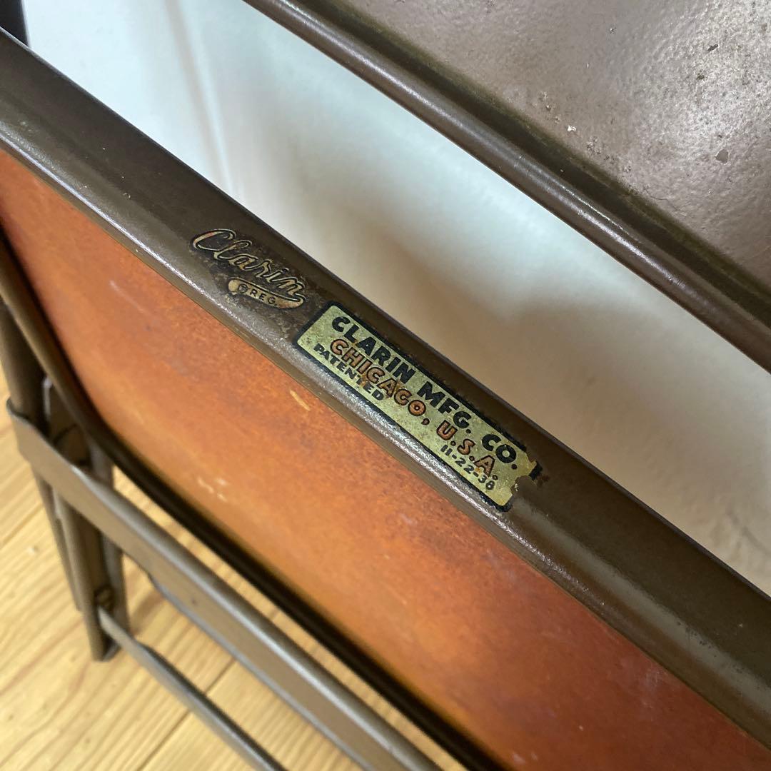 ビンテージ希少！CLARIN FOLDING CHAIR 子供用