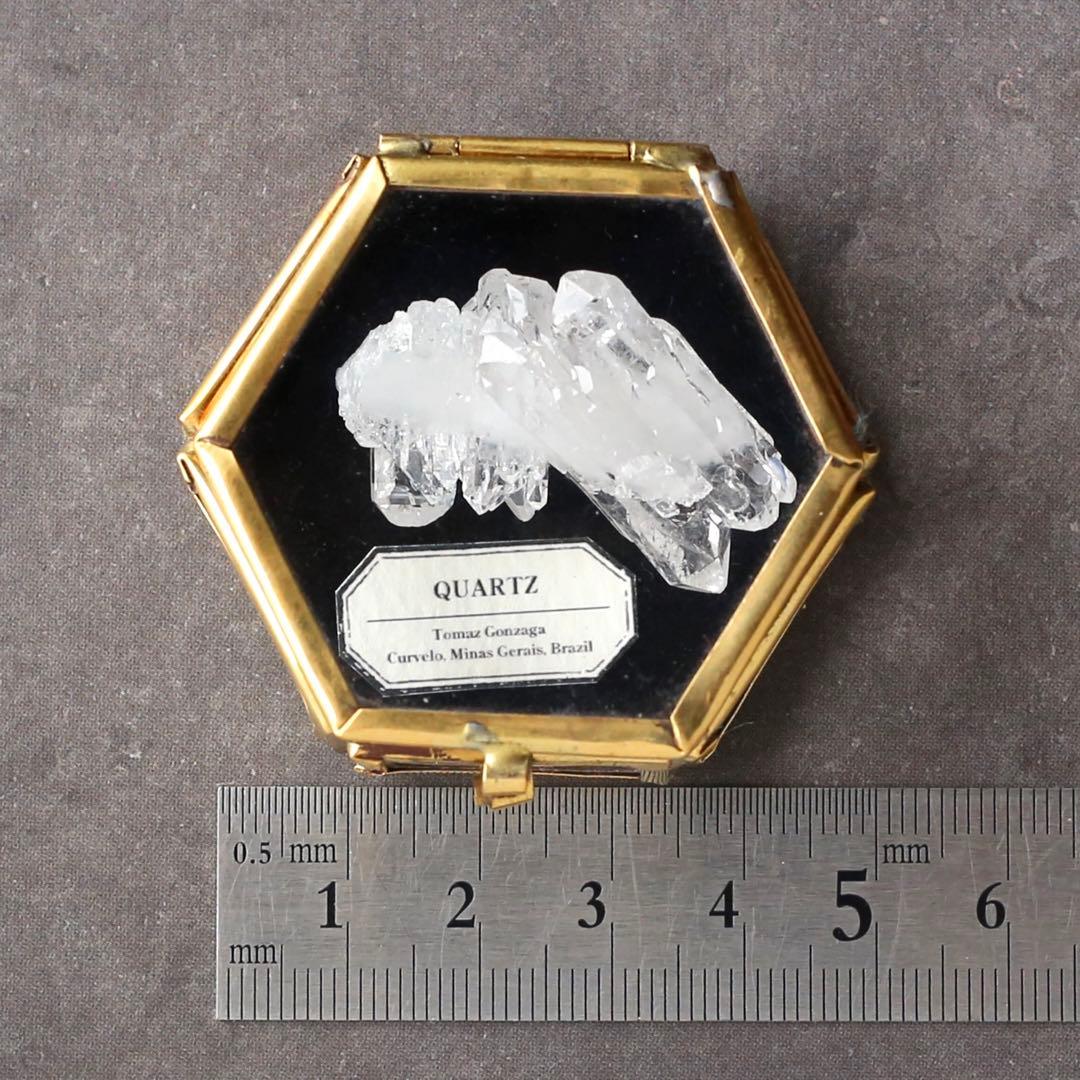 ファーデンクォーツ ミニチュアクラスター 鉱物標本 パワーストーン 水晶 天然石