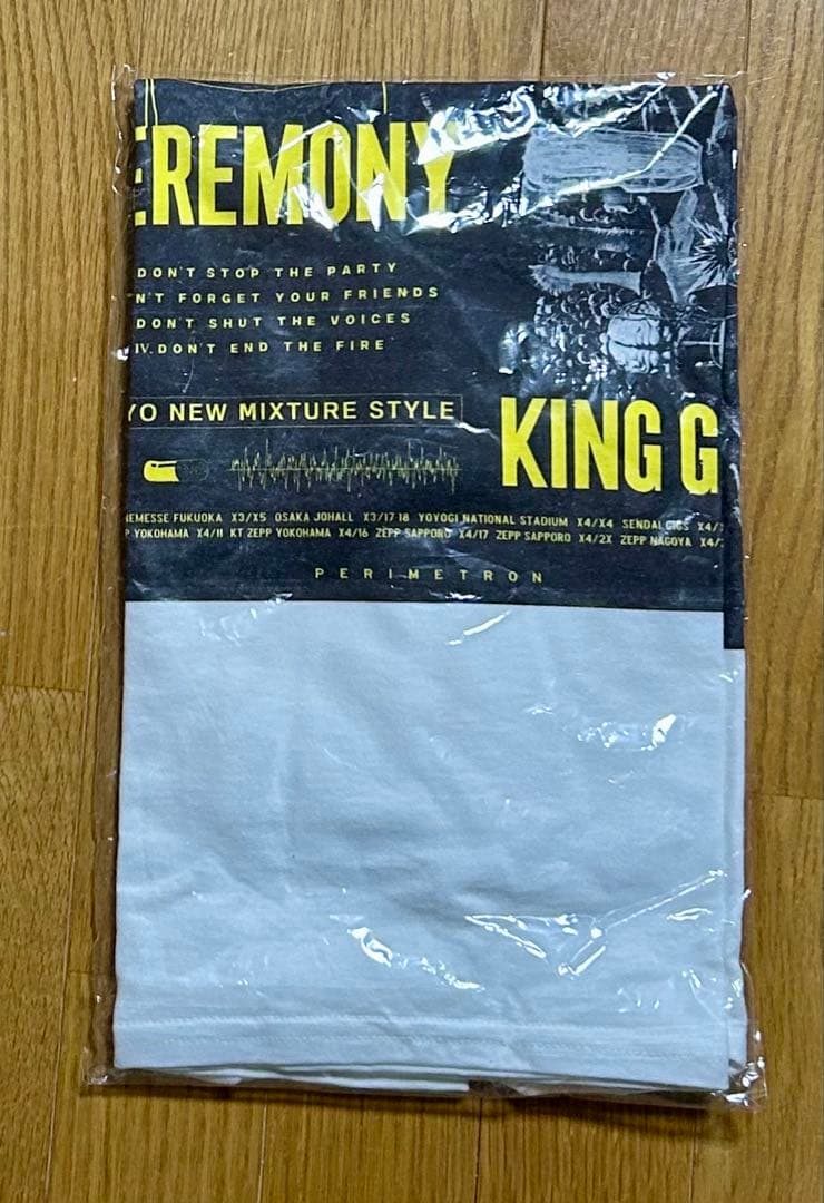 King Gnu ceremonyツアーTシャツ キングヌー セレモニーツアー