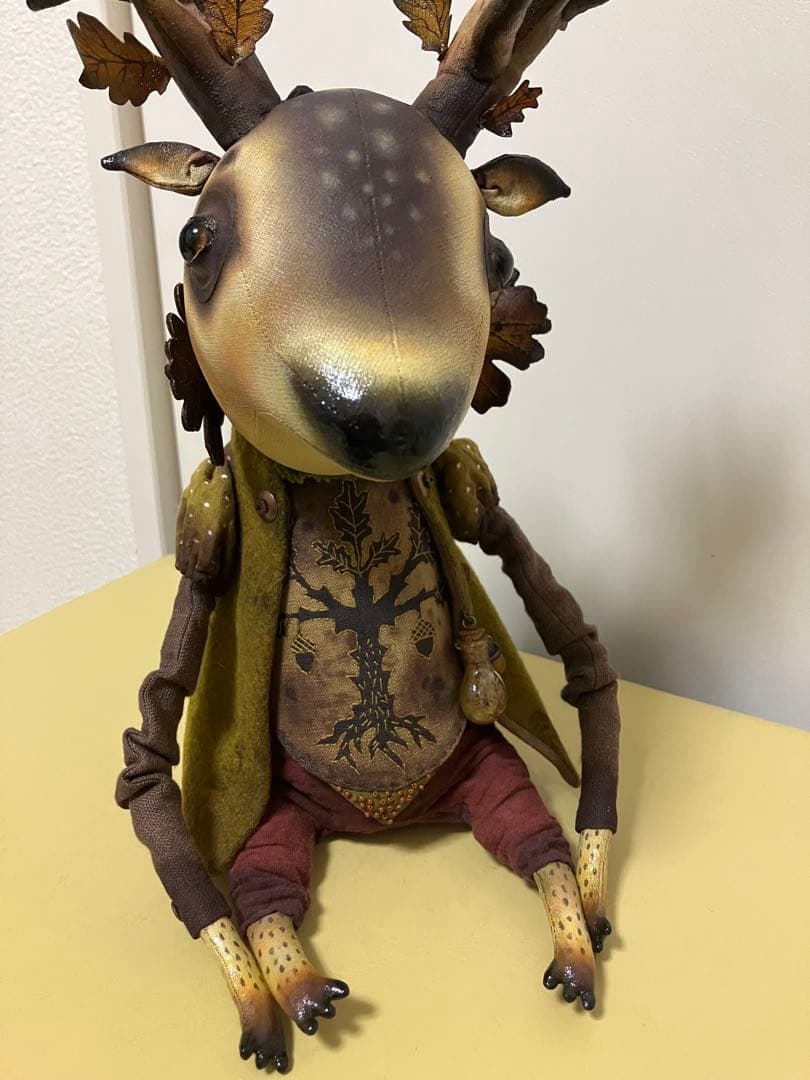 マンドラゴラ・ルート　テキスタイル　クリーチャー　フィギュア