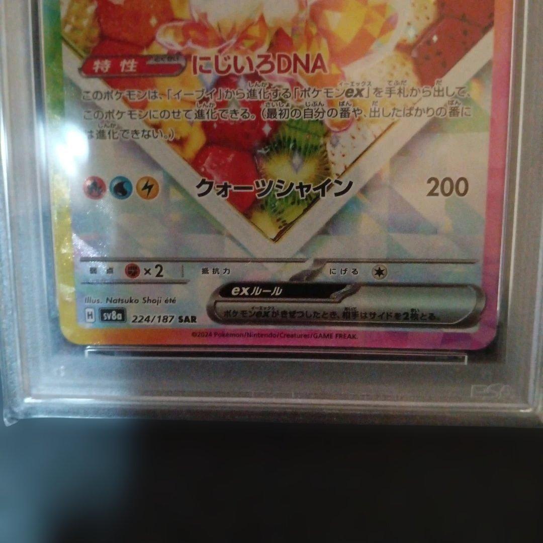 【psa10】イーブイex SAR サンダースex SAR セット　テラスタル