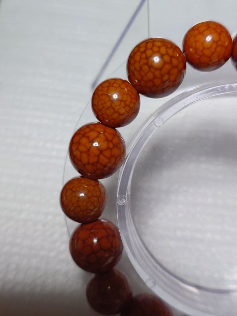 上肯 騎龍観音天珠 龍紋玉髄 ブレスレット