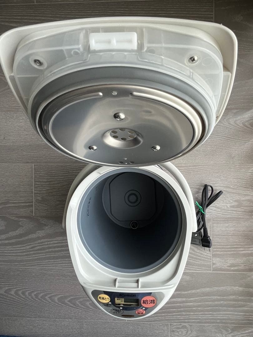 新品未使用　象印　マイコン沸とう電動ポット　グレー　CD- JY30-HA