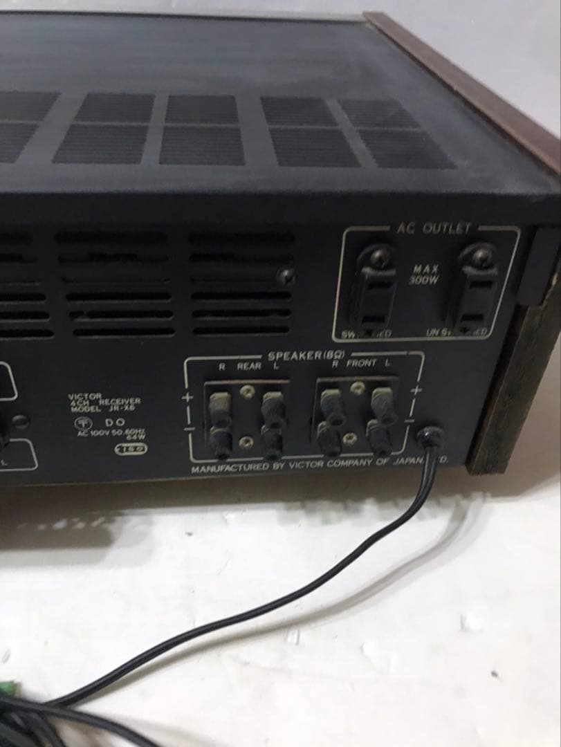 victor jr-x6 レシーバーアンプ　ジャンク品