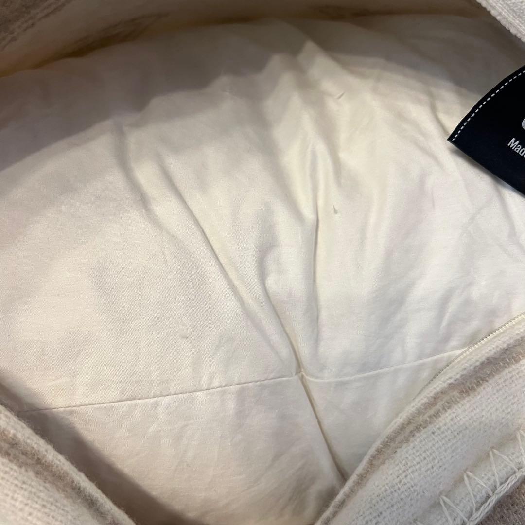 未使用　保管品　シャネル　ウール　カシミア　クッション