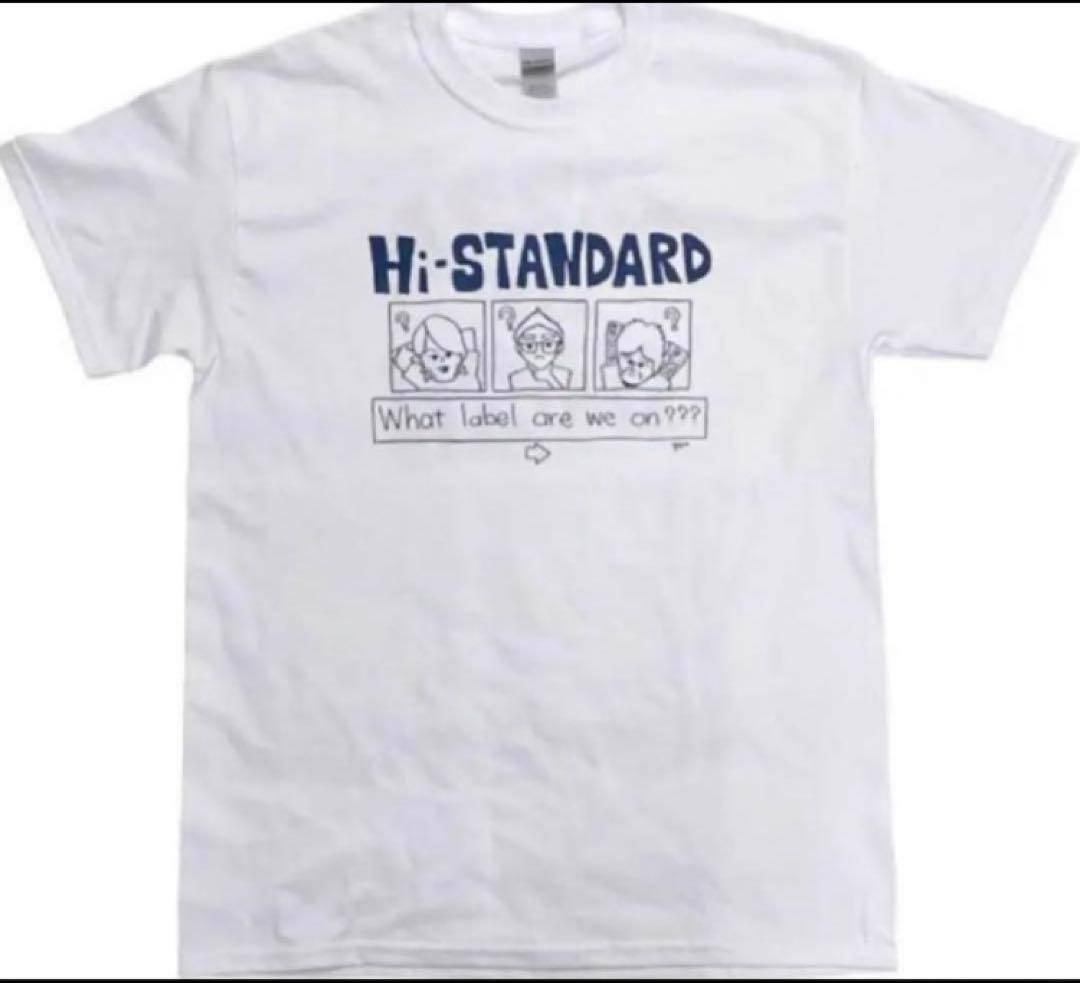 g*様 Hi-STANDARD Tシャツ ホワイト Lサイズ