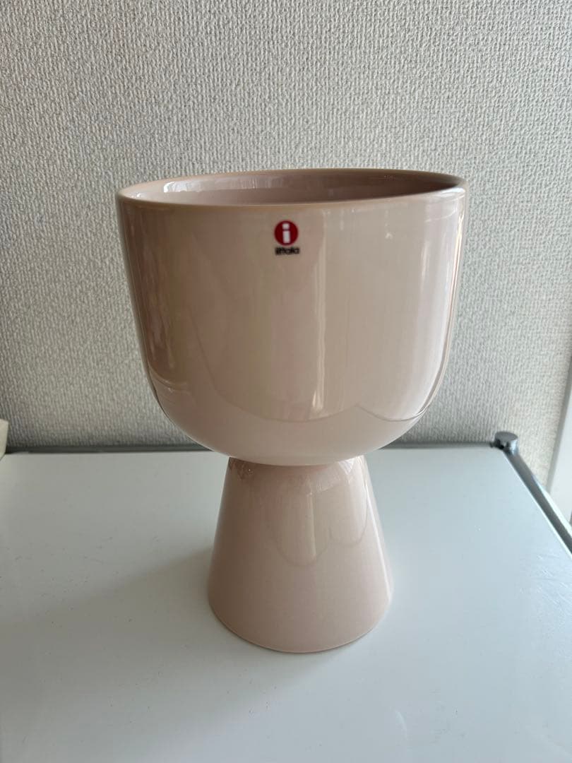 littala ナップラ プラントポット　ピンクベージュ