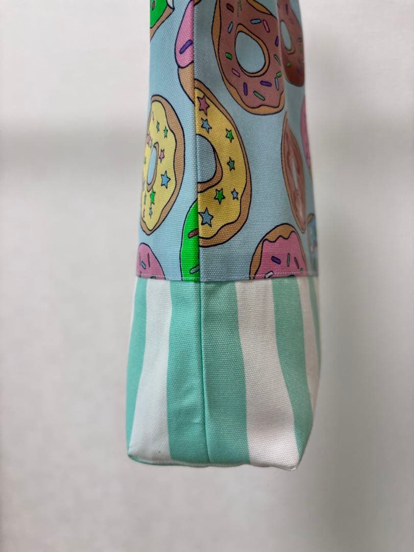 入園入学3点セット♡ドーナツ柄×ストライプ｜人気　ネオンカラー