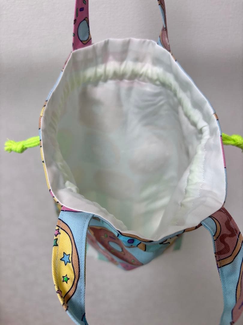 入園入学3点セット♡ドーナツ柄×ストライプ｜人気　ネオンカラー