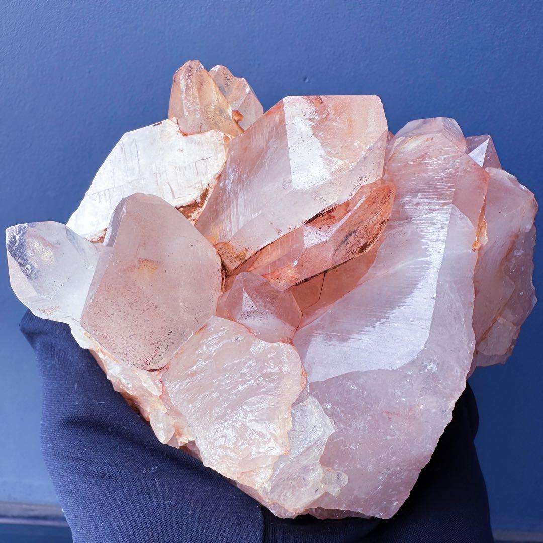 希少❗️超綺麗♡キラキラ☆超強いパワー ピンク ヒマラヤクラスター天然石A1424