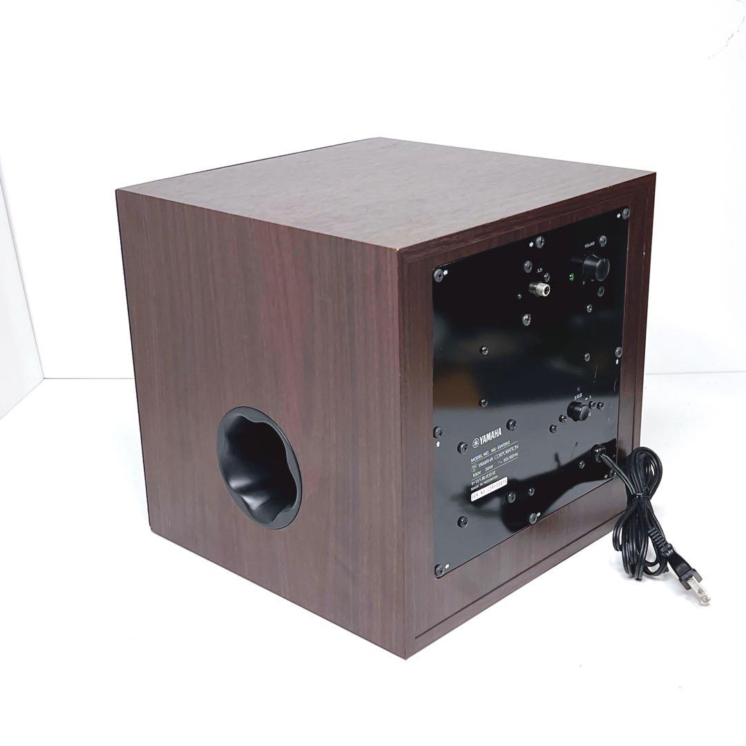【極美品】 YAMAHA サブウーファー NS-SW050 ウォルナット