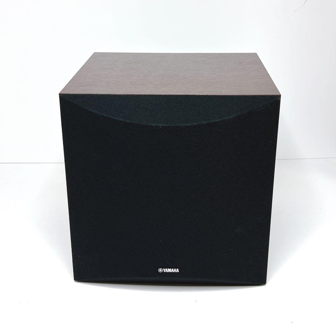 【極美品】 YAMAHA サブウーファー NS-SW050 ウォルナット