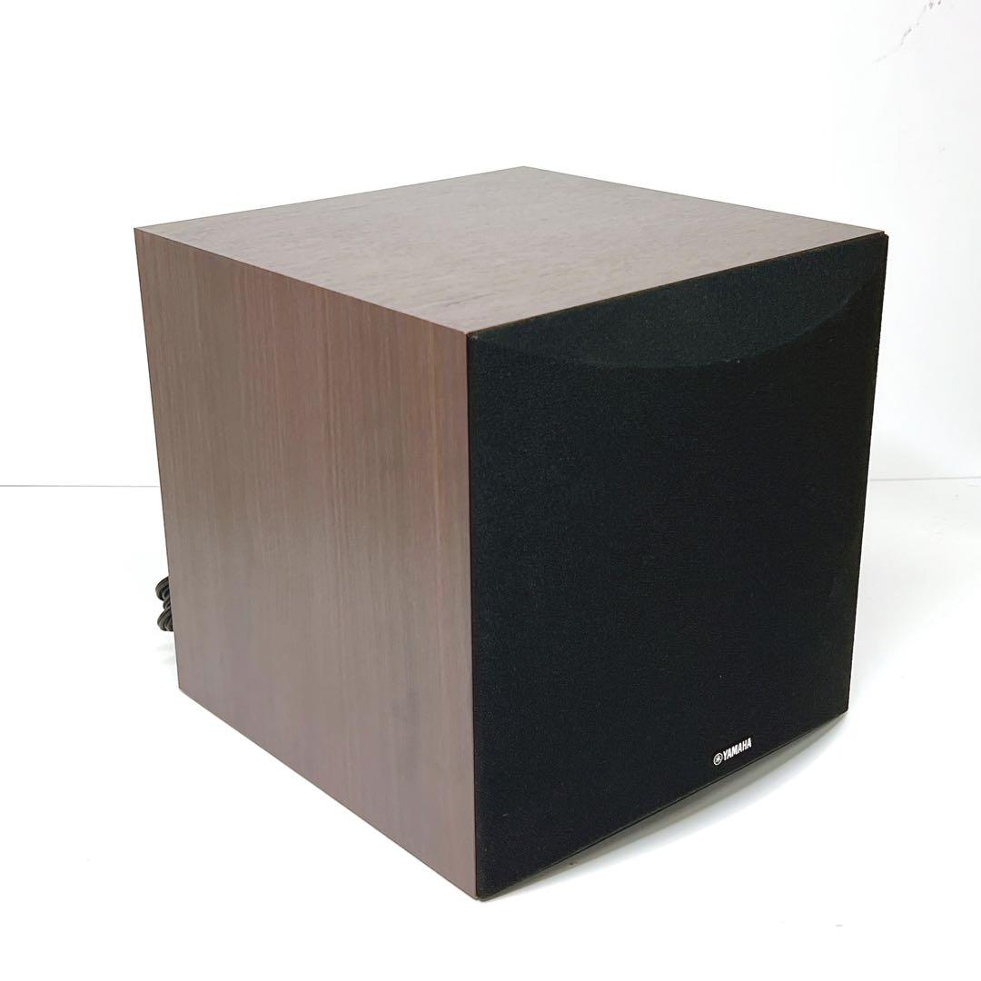 【極美品】 YAMAHA サブウーファー NS-SW050 ウォルナット