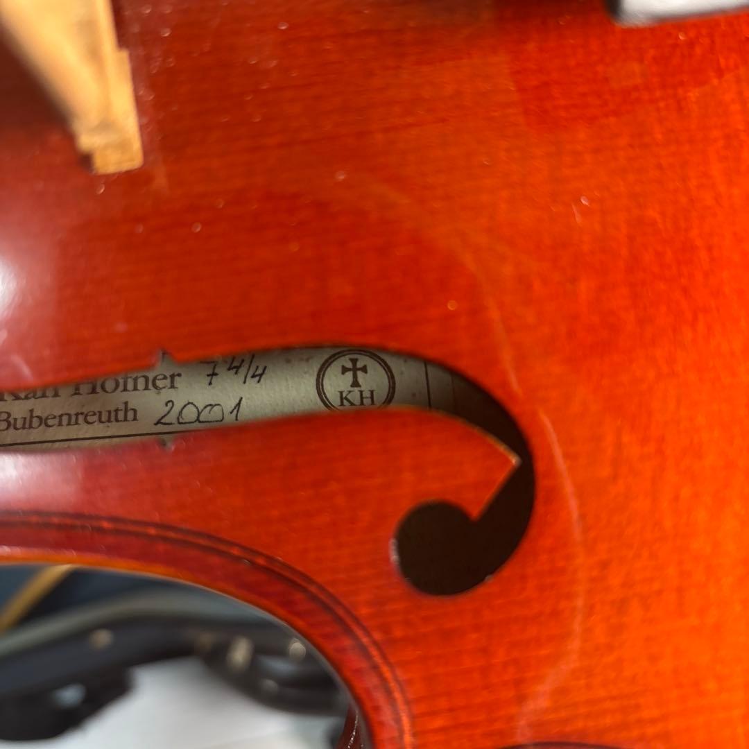 良品 Karl Hofner Bubenreuth 2001 4/4 バイオリン