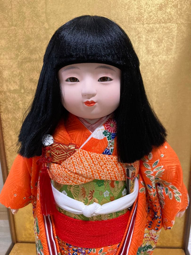 値下げ　美品　市松人形　日本人形　昭和レトロ