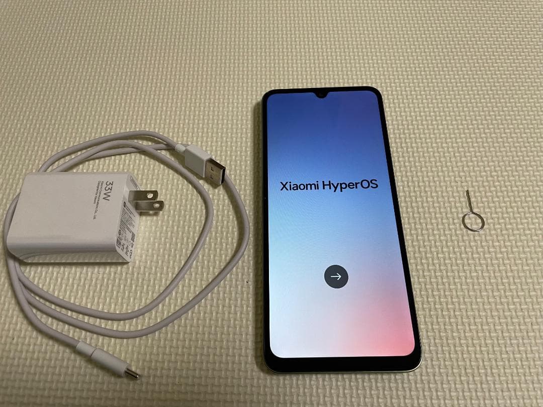 Xiaomi Redmi 14C 128GB SIMフリー【美品・純正充電器付】