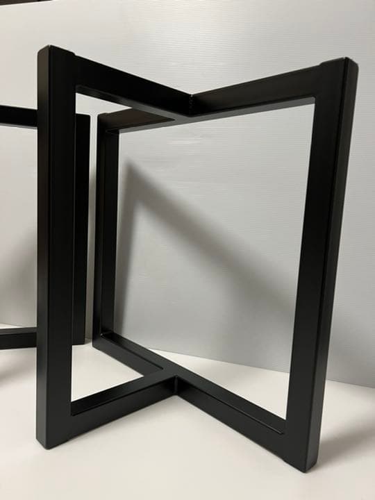 オリジナルアイアン脚　40角パイプ仕様　ダイニングテーブル脚⭐︎オーダー可能⭐︎