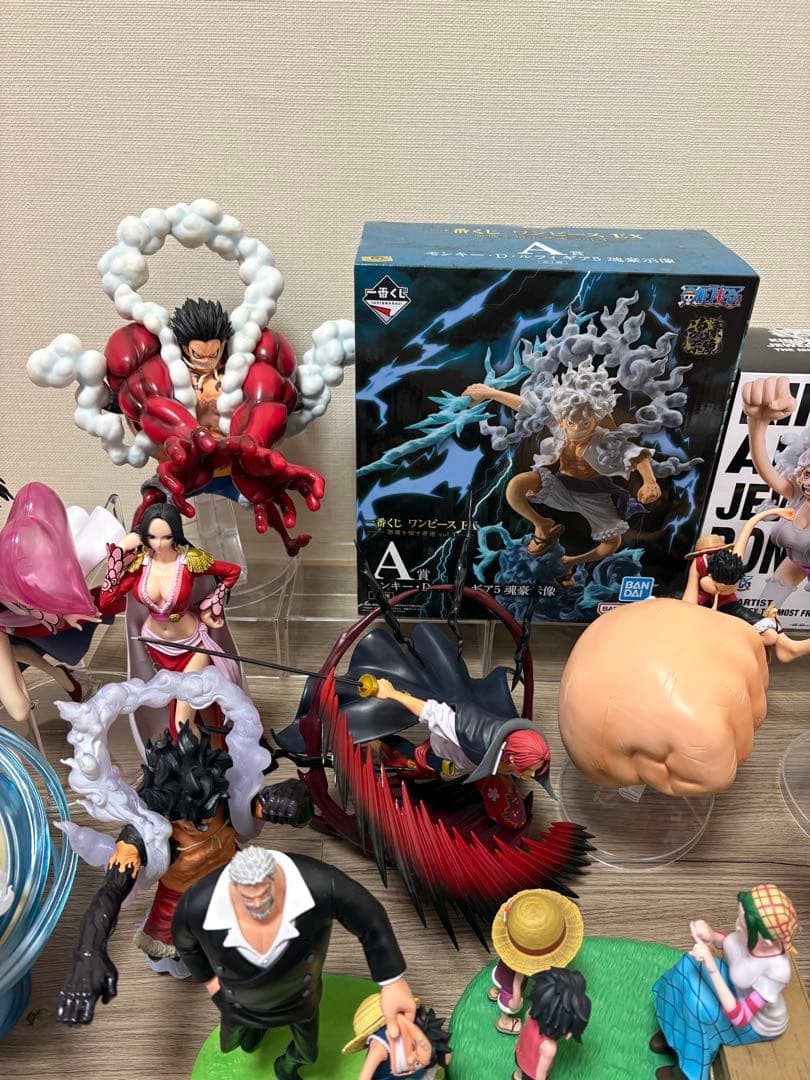 ワンピース一番くじ・プライズ ルフィ関連フィギュアまとめ売り